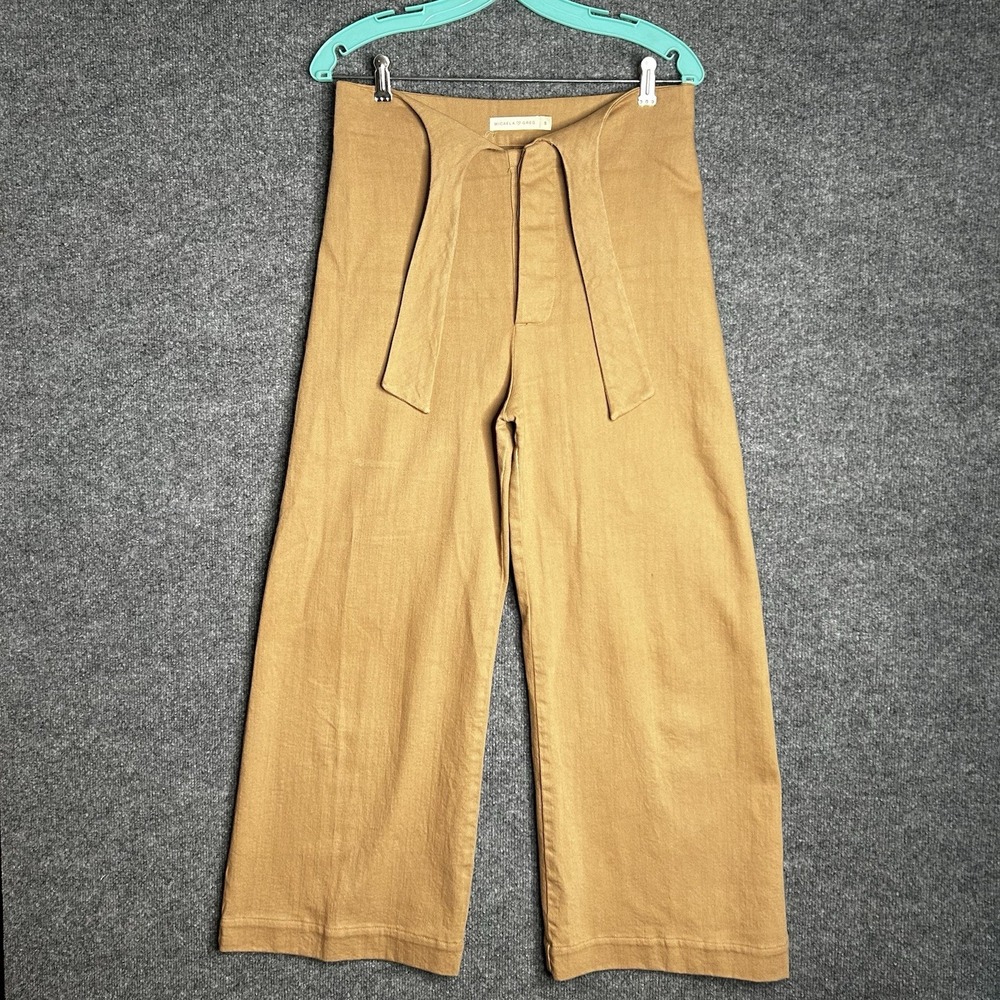 Micaela Greg Knotted Sailor Pants Wide Leg Women Size Small